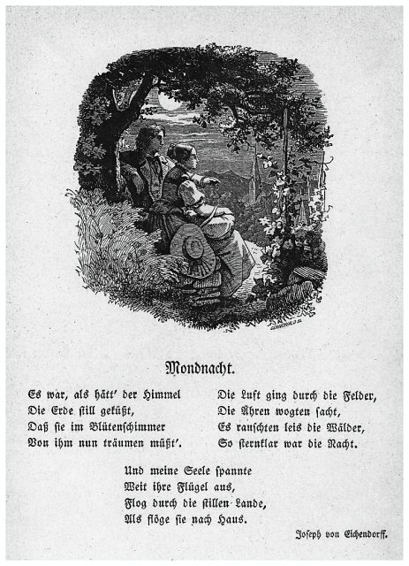 Mondnacht von v. Eichendorff